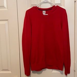 Gap Mens Red Sweater